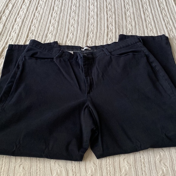Lee, black slacks, size 22W - Picture 4 of 5